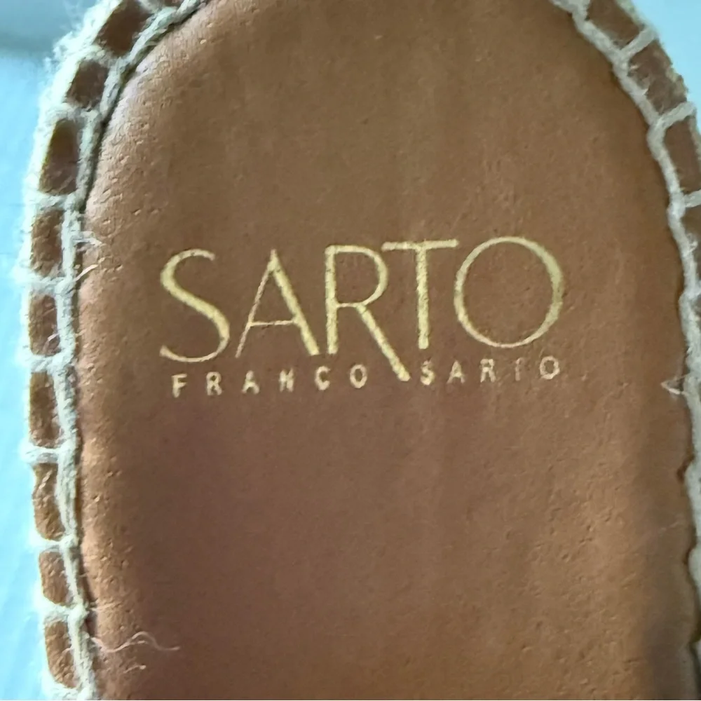 SARTO By Franco‎ Sarto Purple Espadrille Wedges Women’s Size 10M Platform